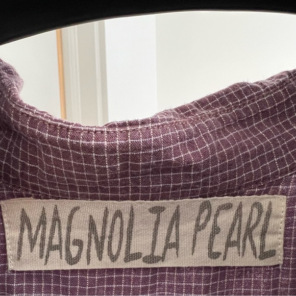 Magnolia Pearl Purple Shirt Blouse - Picture 5 of 9